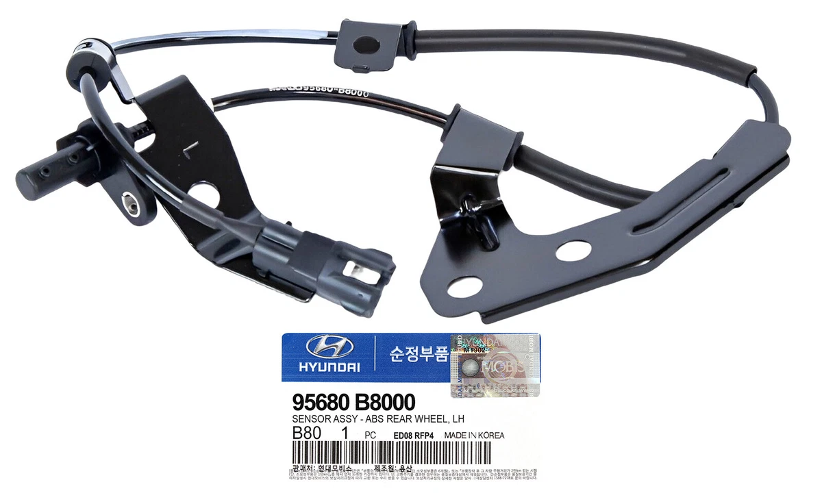 GENUINE 95680B8000 Rear Left Wheel ABS Speed Sensor for Hyundai 
