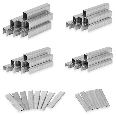 SITLDY Heavy Duty T50 Staples and 18GA Brad Nails, 2400-Count T50+Brad Nails 