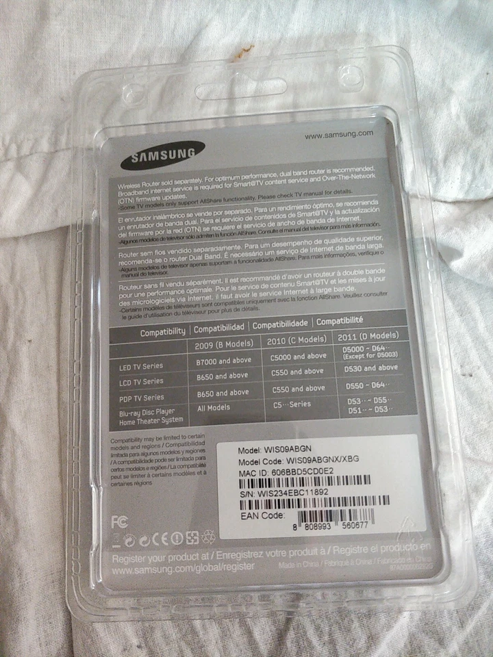 Samsung WIS09ABGN LinkStick adattatore LAN wireless (vecchia versione) - Immagine 2 di 3