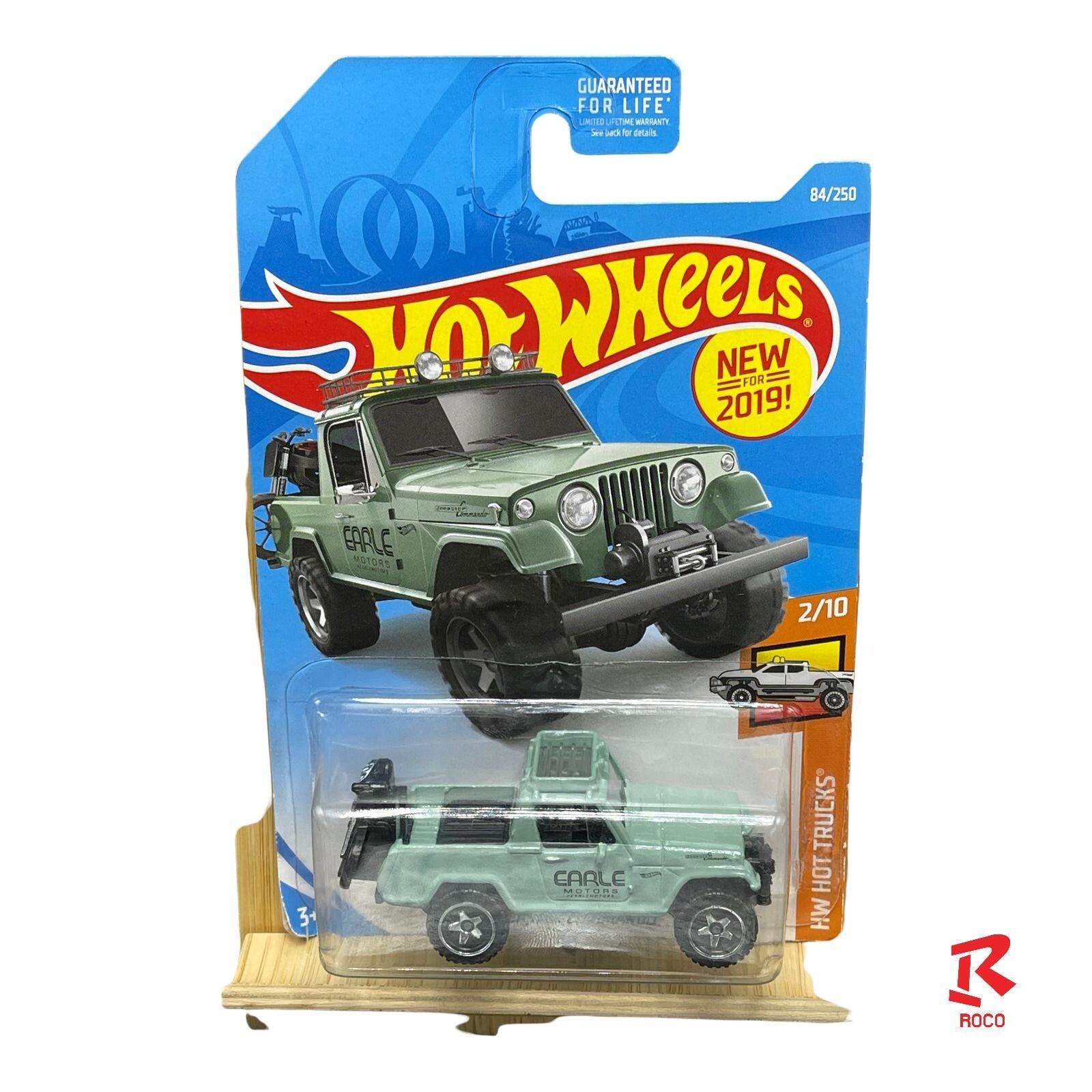 🚗Short Card * '67 Jeepster Commando * 2019 Hot Wheels *🚗