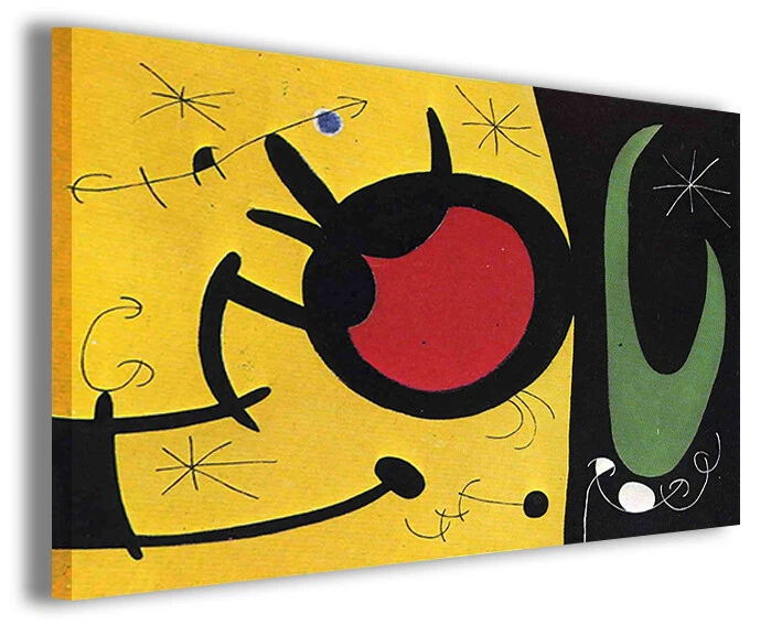 ITALIAN_MODERN_ART_2009 Quadri famosi Joan Mirò XXI stampe su tela riproduzioni famose