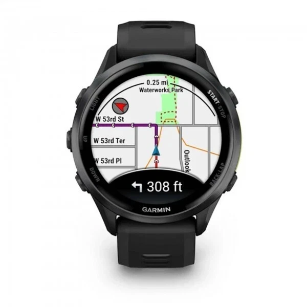 Relógio de corrida Garmin Forerunner 970 cinza carbono DLC titânio GPS 010-02969-00 - Imagem 3 de 3
