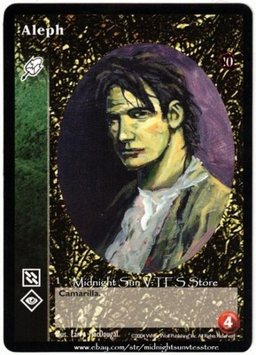 Aleph Malkavian Tenth Anniversary V:TES VTES Vampire CCG