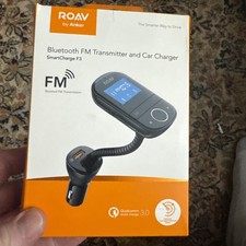 Anker ROAV - SmartCharge F3 FM Transmitter - Black