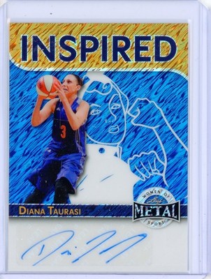 Aki サイン　diana 2025 ブラインドフォト 2025 Leaf Metal Women of Sport - Inspired Autographs Diana Taurasi