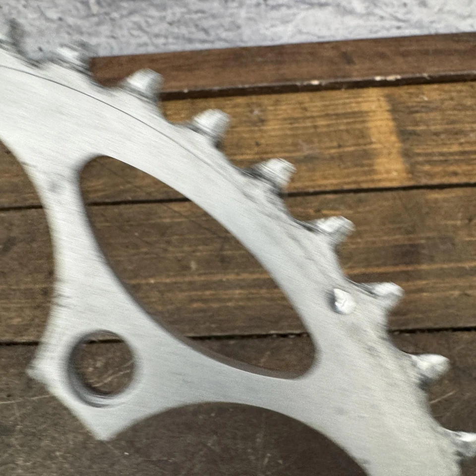 Vintage Shimano SG B-53 Chainring 53T 130 BCD 5-Bolt Road Bike Silver 90s 00s - Image 3 of 4