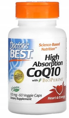 Doctor's Best - KOENZYM Q10 100mg 60 Kapseln Q-10