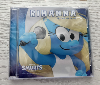 Rihanna   Friend of Mine CD Single SEALED | The Smurfs Movie Soundtrack RARE OOP