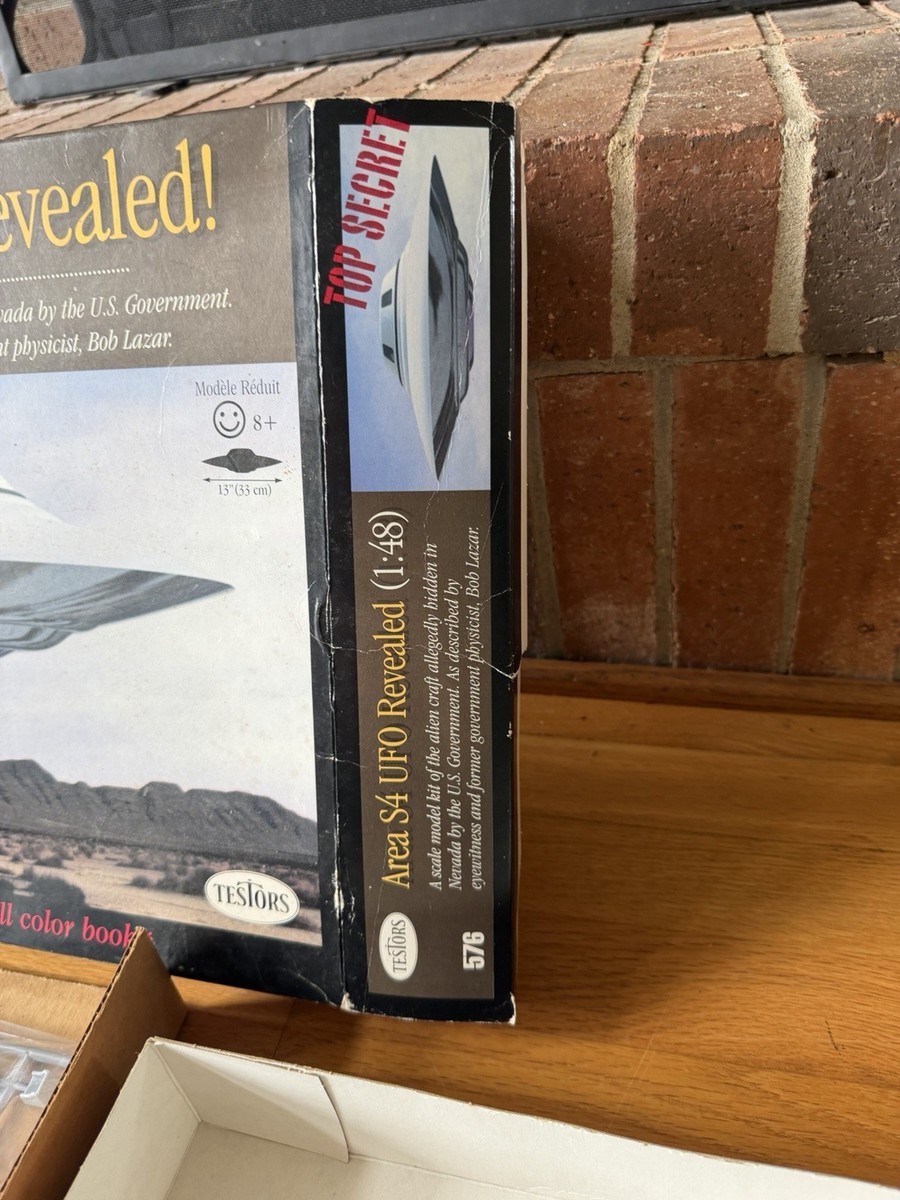 Testors S4 UFO 1/48 Spacecraft for sale online | eBay