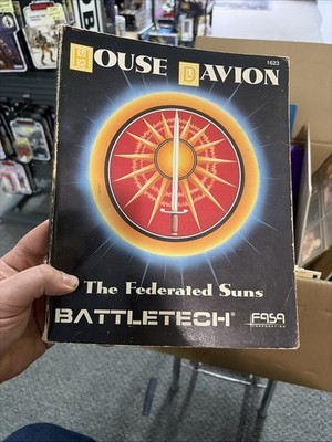 House Davion The Federated Suns with Map Battletech 1623 Read Description