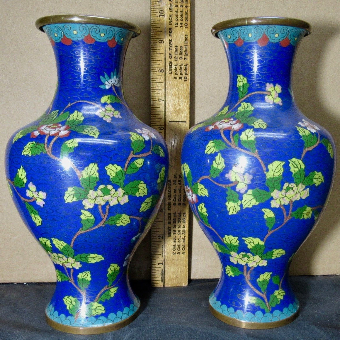 蓝色古董原版1900-1940 中国古董花瓶| eBay