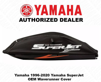 OEM Yamaha SuperJet 1996-2020 Waverunner Cover Black MWV-CVRSJ-GY-19