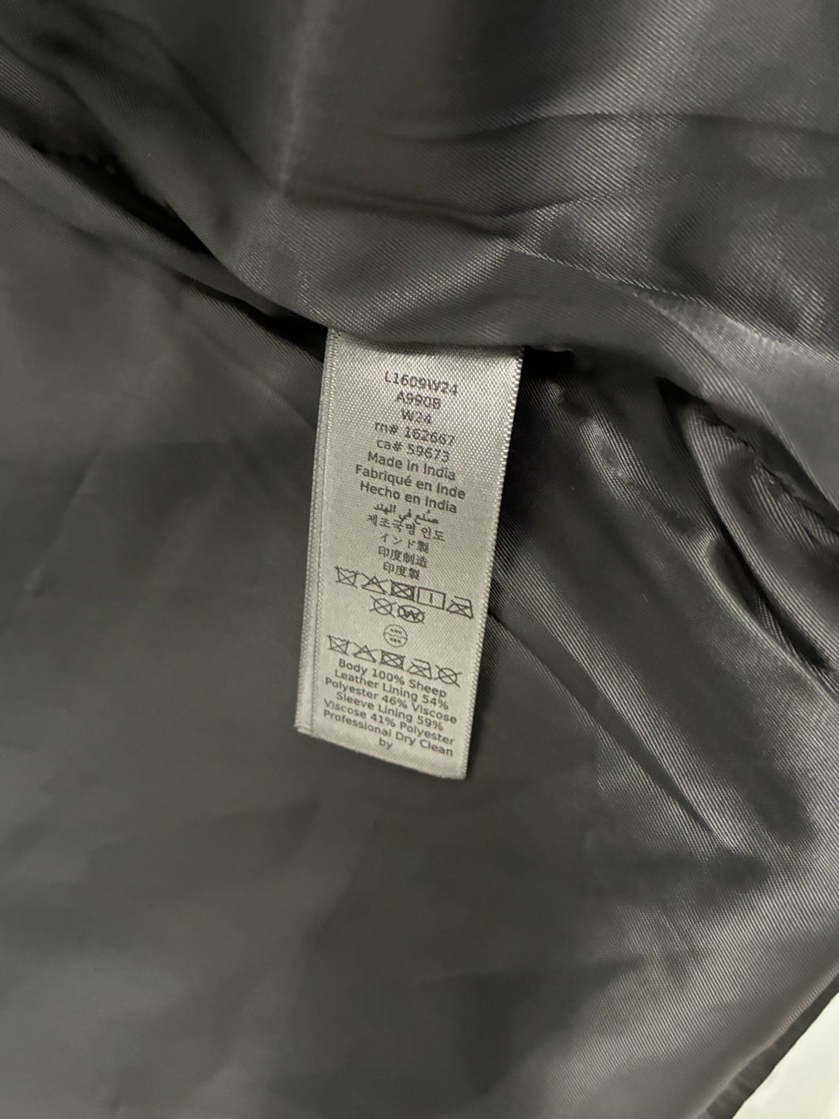 $998 NWT Brand New John Varvatos Kitt Quilted Racer Jacket image 9