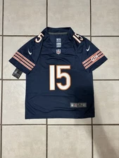 Rome Odunze #15 Youth Navy Home Jersey (Sz XL) 