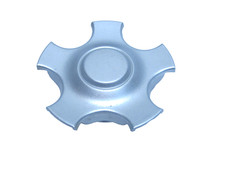 2000 - 2007 FORD TAURUS OEM ALLOY WHEEL SILVER CENTER CAP YF12-1A096-AC #2C-3