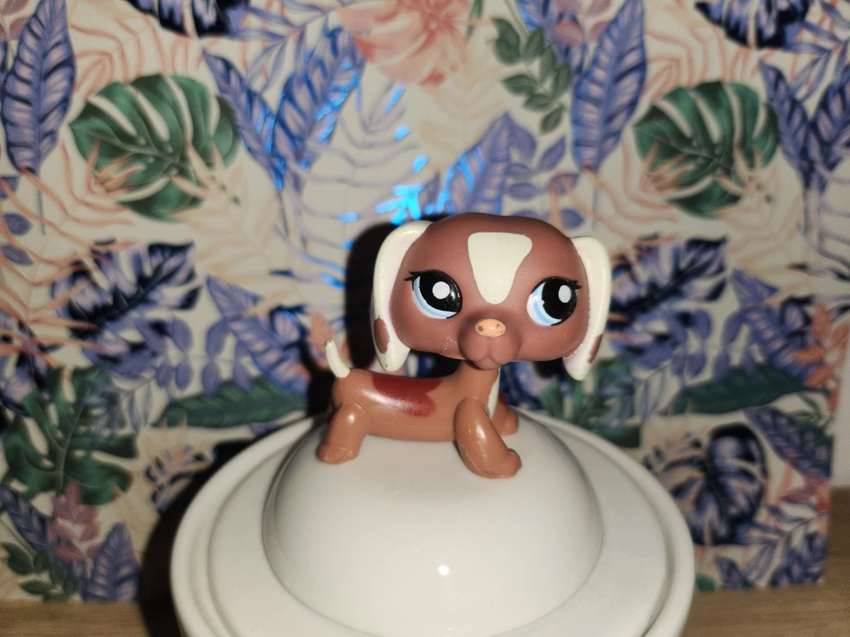 Littlest Pet Shop LPS - Figurine Teckel Rare, Hasbro, Collection
