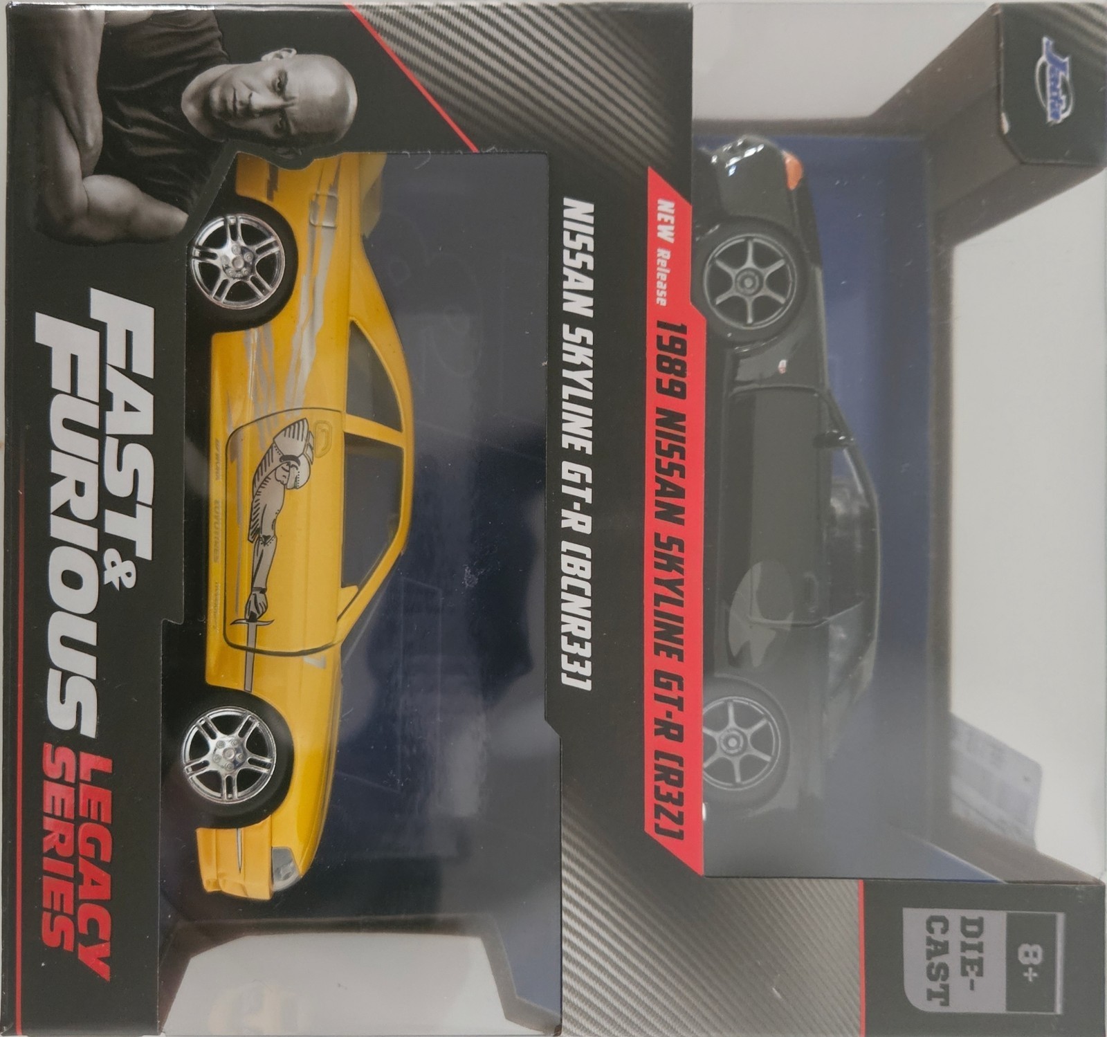 NEW Jada 1:32 Fast & Furious Legacy Series 1989 Nissan Skyli