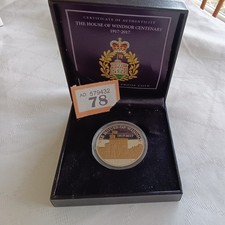 2017 House of Windsor Centenary Proof £5 pound coin boxed COA Guernsay