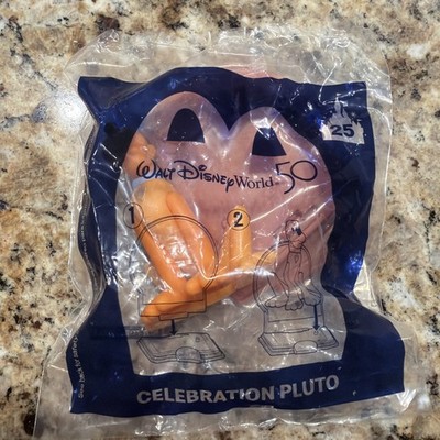 2021 Disney World 50th Anniversary #25 Celebration Pluto McDonald Happy Meal