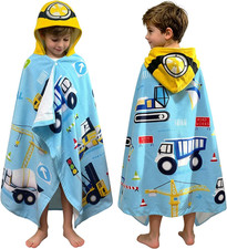 Kids Towels Age 3-8, 30''X50, Soft  Thick  100 Cotton, Large Absorbent Beach,