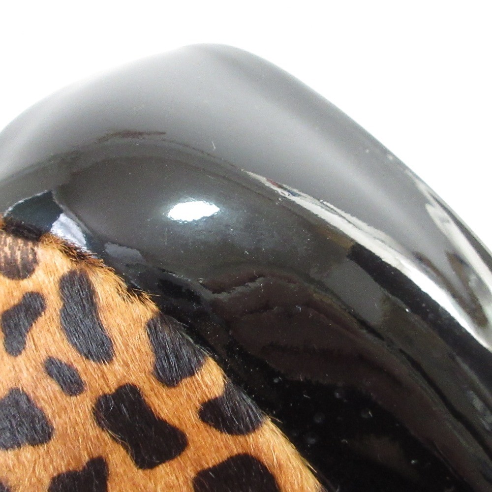 GUCCI Leopard Pattern Almond Toe Wedge Pumps, Siz… - image 17