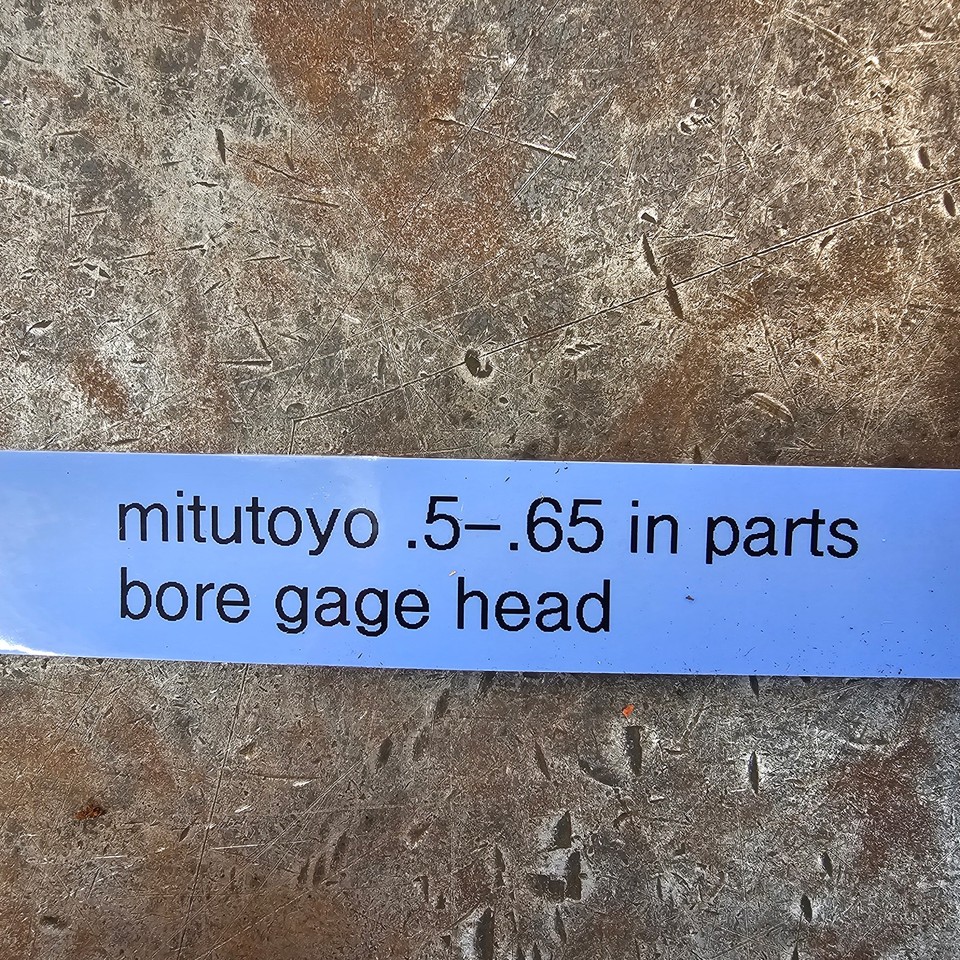 Mitutoyo .5-.65