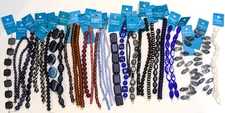 HILDIE & JO LOT 30 ASSORTED  BEAD STRANDS Semi Precious & Glass Stones NEW