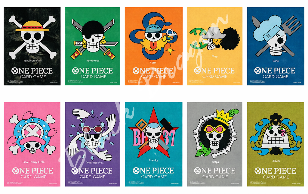 New ONE PIECE Whole Straw Hat Crew Premium Matte Edition Set