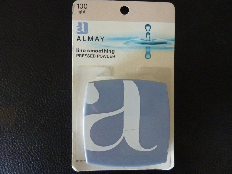 Almay Line Smoothing Pressed Powder - LIGHT  #100 - New / Sealed Package - Image 2 of 2