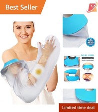 Waterproof Cast Cover for Shower Arm Adult Reusable Durable Medical-Grade