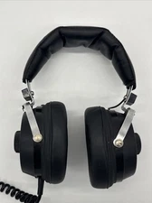 Vintage Soundesign Stereo Headphones Model 338 Vintage Made In Japan - Untested