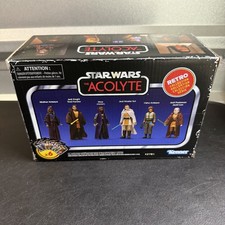 STAR WARS Retro Collection The Acolyte Multipack  3.75 Inch Collectible Action F