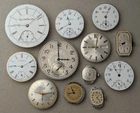 Antique Vintage Elgin Waltham Benrus Pocket Watch Movements - Lot #8