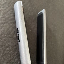 Hot Tools Pro Signature Flat Hair Iron Straightener Straightening silver