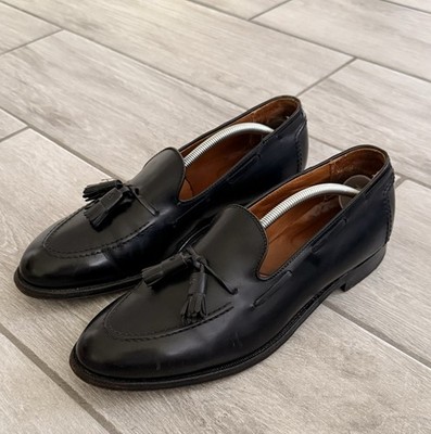 Brooks Brothers Made in USA Alden 00071 Black Leather Tassel