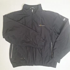 Cutter & Buck CB WeatherTec The Players Golf Windbreaker Jacket Men’s XL Black