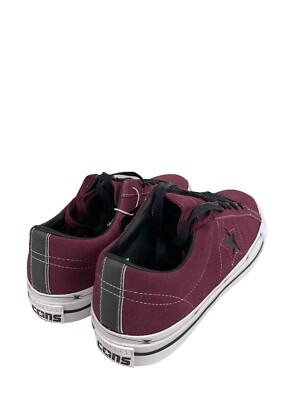 NEW Converse One Star Pro Ox Barbed Wire Shoes Suede Red Mens Size