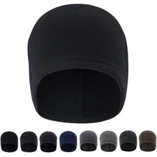Winter Skull Cap Thermal Helmets Liner Cycling Running Beanie Hats for Men Women