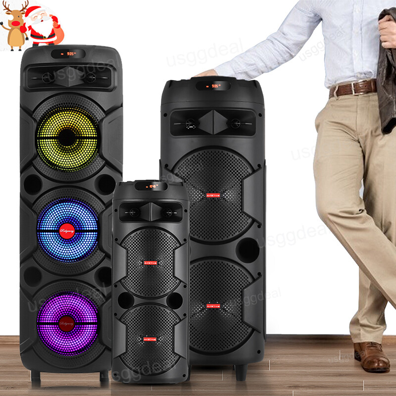 Portable Party Bluetooth Speaker Subwoofer Heavy Bass Sound Party