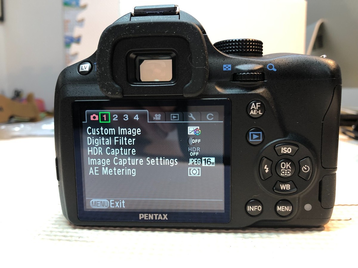 PENTAX K-50 Boîtier Noir 16.3 MP - Comme Neuf - Appareil Photo Reflex Numérique