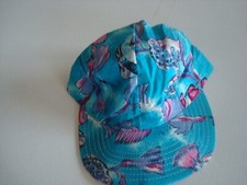 FISH USA MADE 90S SCRIPT strapback DEADSTOCK HAT CAP VINTAGE E1