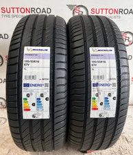 2X MICHELIN PRIMACY 4+ 195/55 R16 87V TYRES
