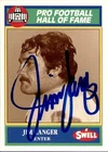 Jim Langer Signed 1990 Swell HOF Card #140 Dolphins 58007