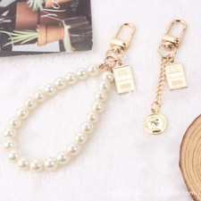 Metal Letter Card Pendant Key Ring Phone Case Chain Bag Pendant Decor Keychain ∂