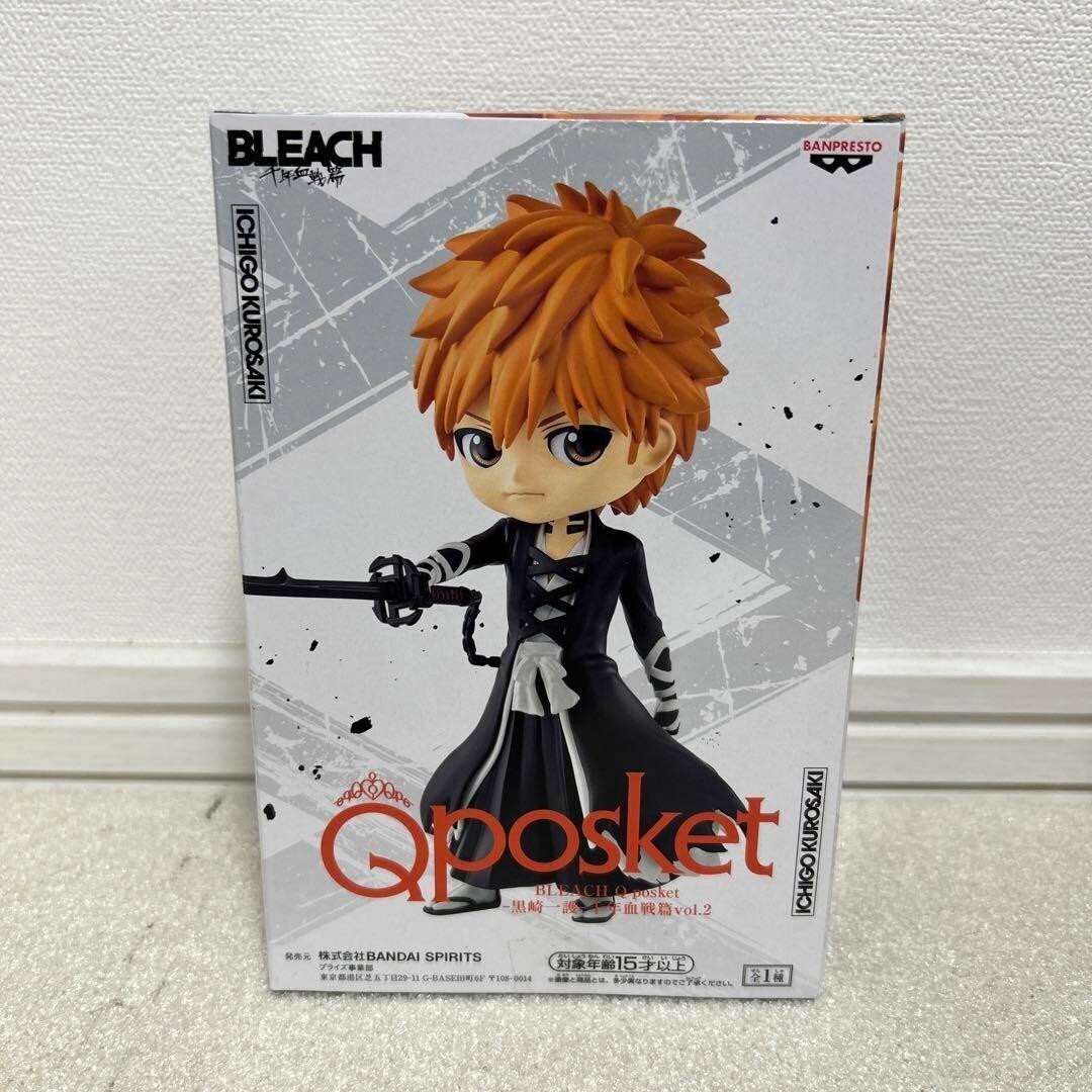 Ichigo Kurosaki Figure Qposket BLEACH Banpresto | eBay