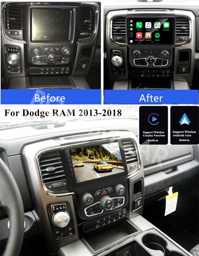 9in Car Radio Player Mirror Link Cam Fit For Dodge RAM 5500 2013-2018 Auto A/C - Picture 22 of 24