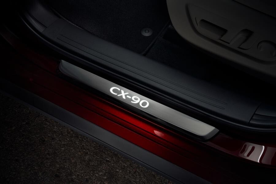 Mazda CX-90 Illuminated Doorsill Trim Plates KMV6V1370 | eBay