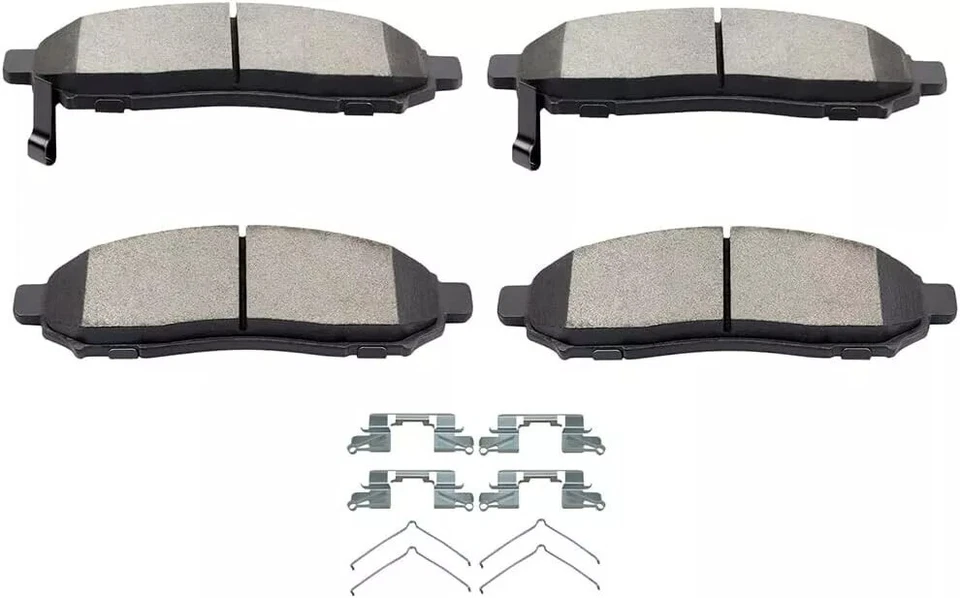 For 2005-2015 Nissan Frontier Pathfinder Xterra Front Disk Brake Pad Kit FVP - Image 2 of 2