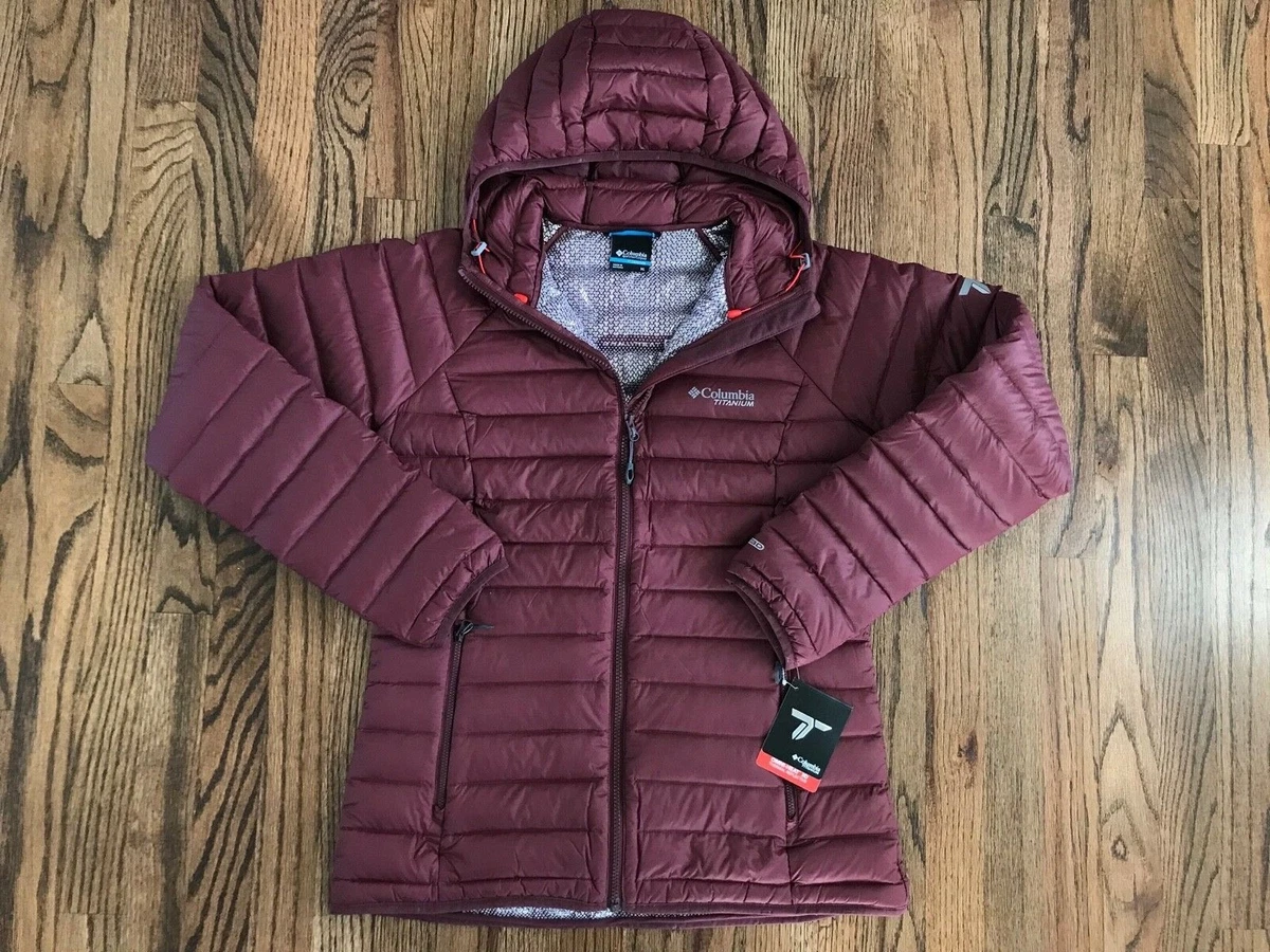 Columbia titanium 800 down jacket deals