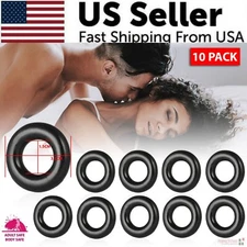 10PCS Cock Ring Super Strong Stretchy Stay Harder Penis Rings Cockring For Men